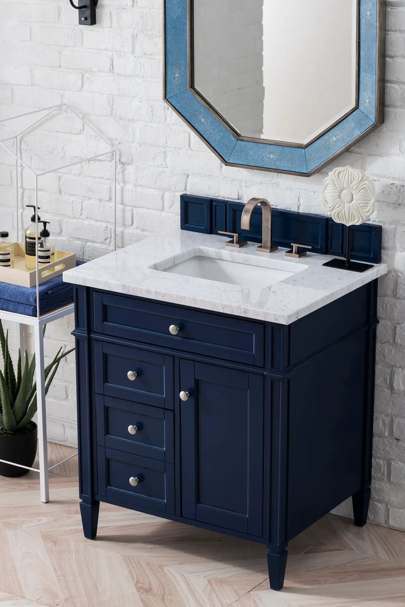 victory blue vanity