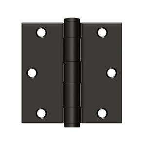 Deltana 3-1/2" x 3-1/2" Square Hinge, HD