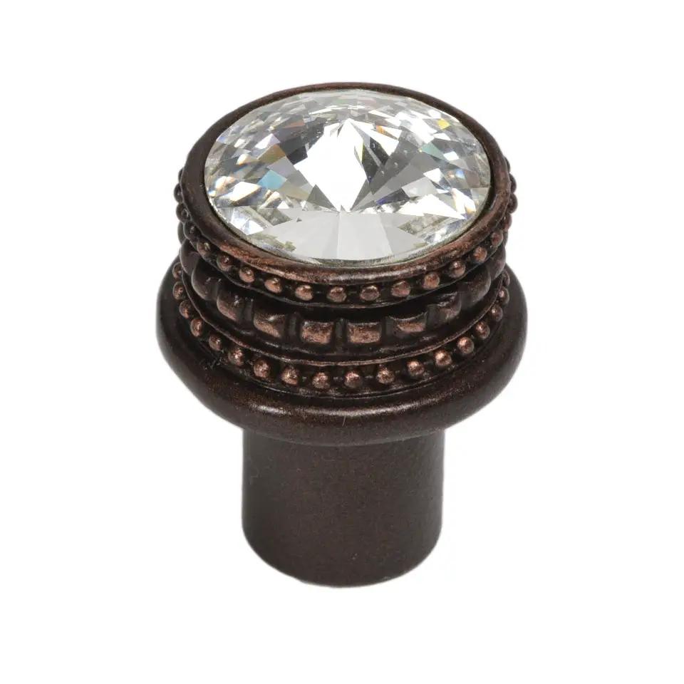 Carpe Diem Caché I Medium Round Knob - Decorated with Swarovski Crystals by Carpe Diem