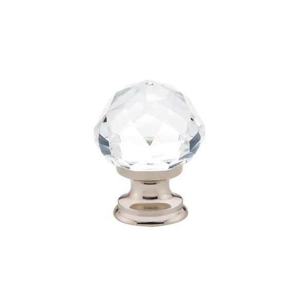 Emtek Diamond Glass Cabinet Knob