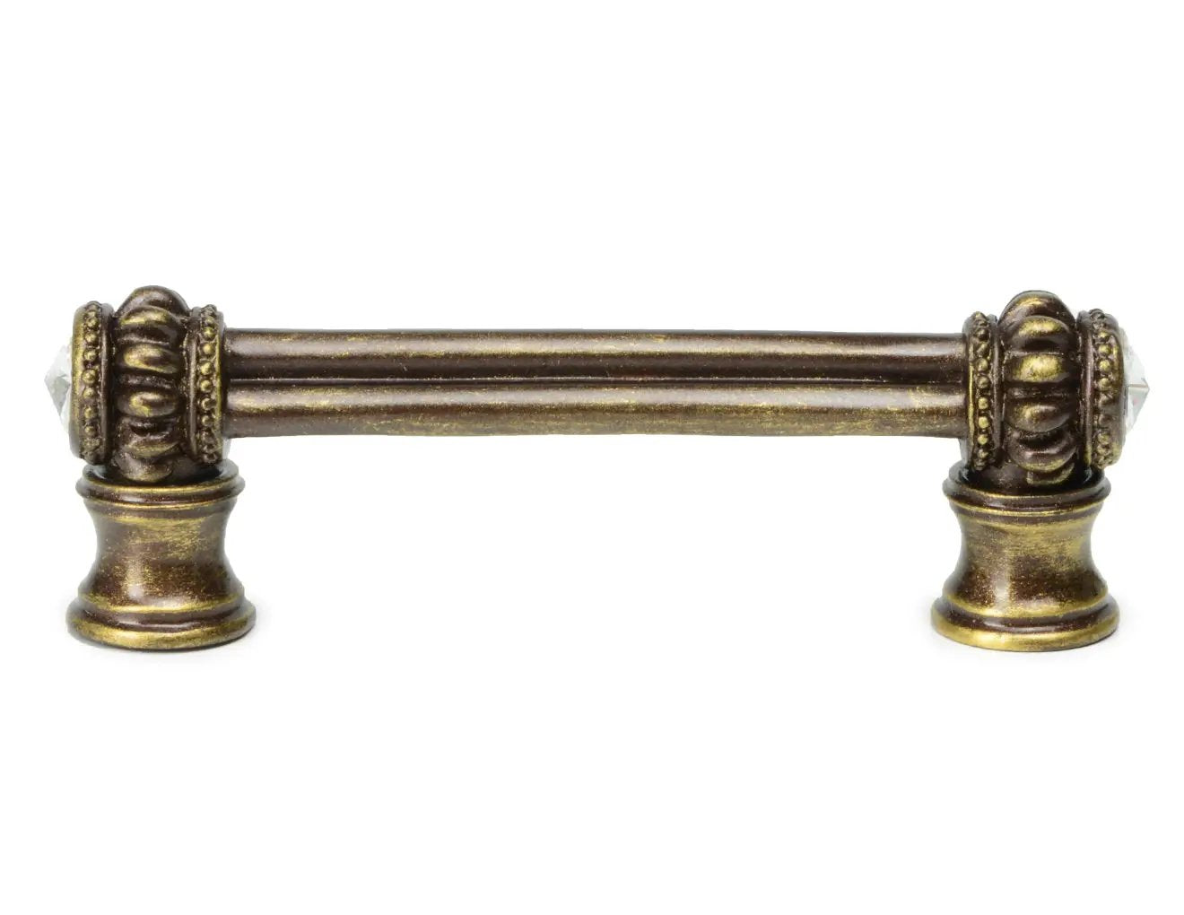 antique brass cabinet pull