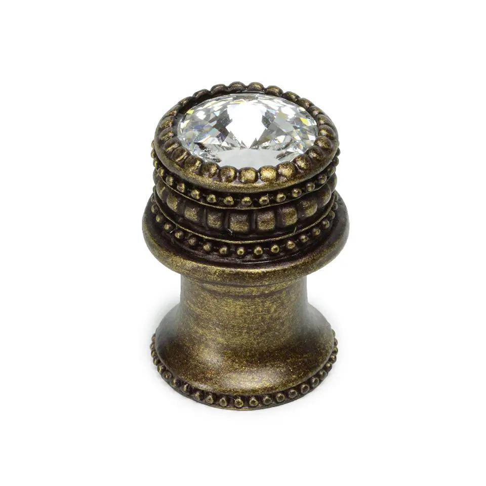 antique brass cabinet knob
