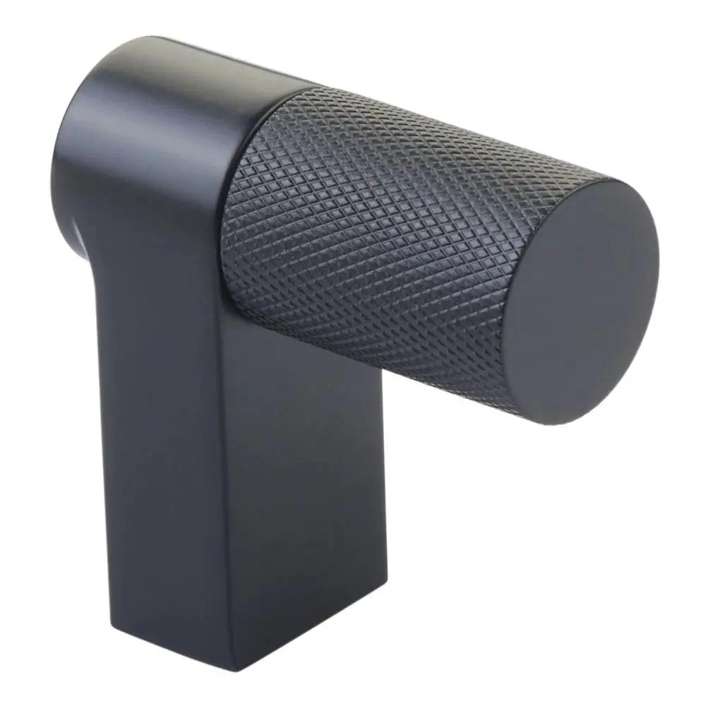 Emtek Select 2" CC Rectangular Stem and Knurled Bar Cabinet Finger Pull by Emtek