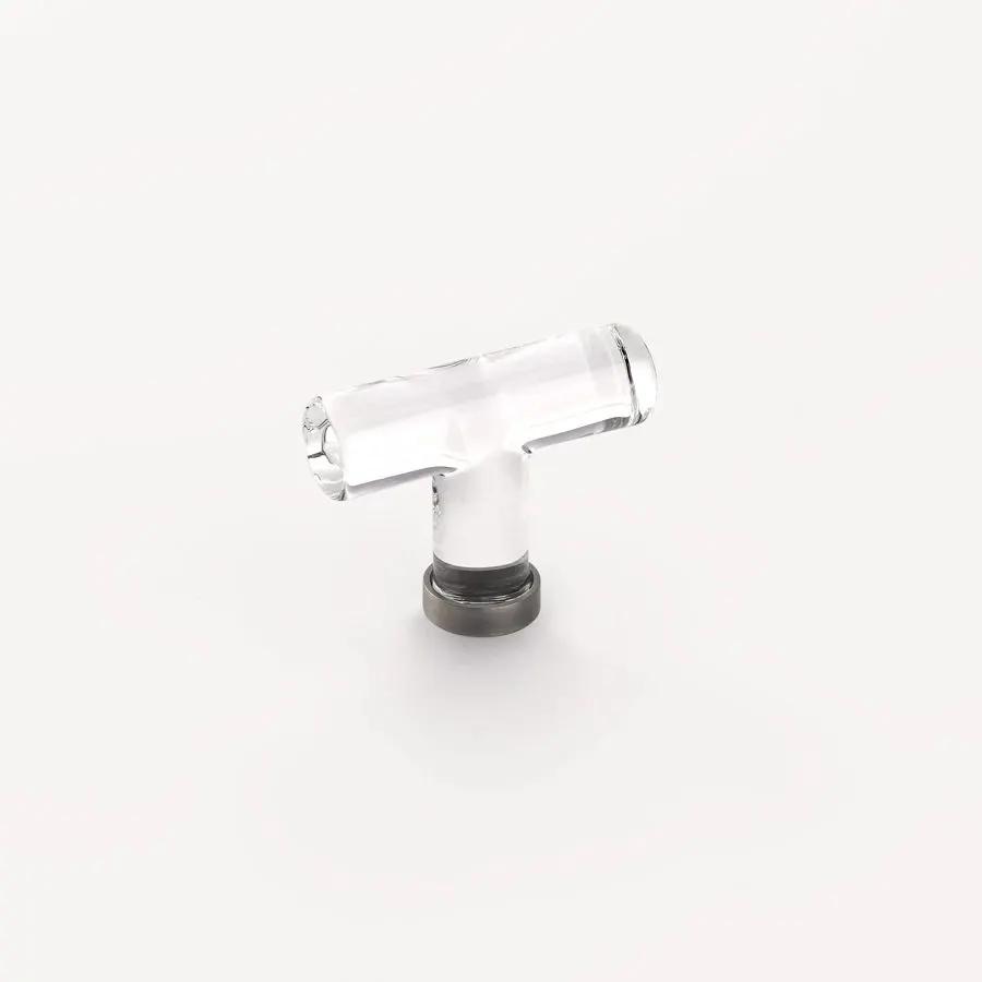 Emtek 2-1/8" Modern Glass Cabinet T-Knob by Emtek