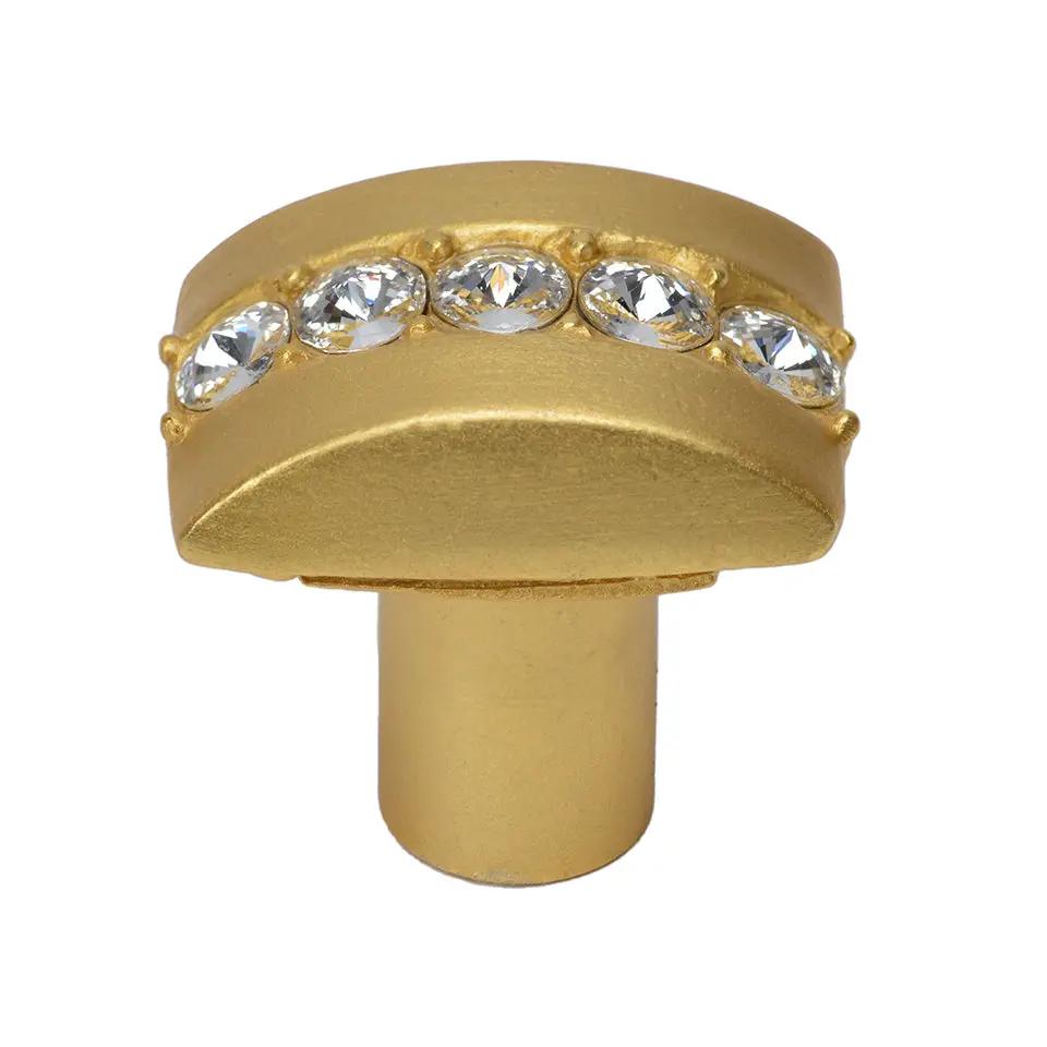 Carpe Diem Caché Iii Rectangle Knob - Decorated with Swarovski Crystals by Carpe Diem