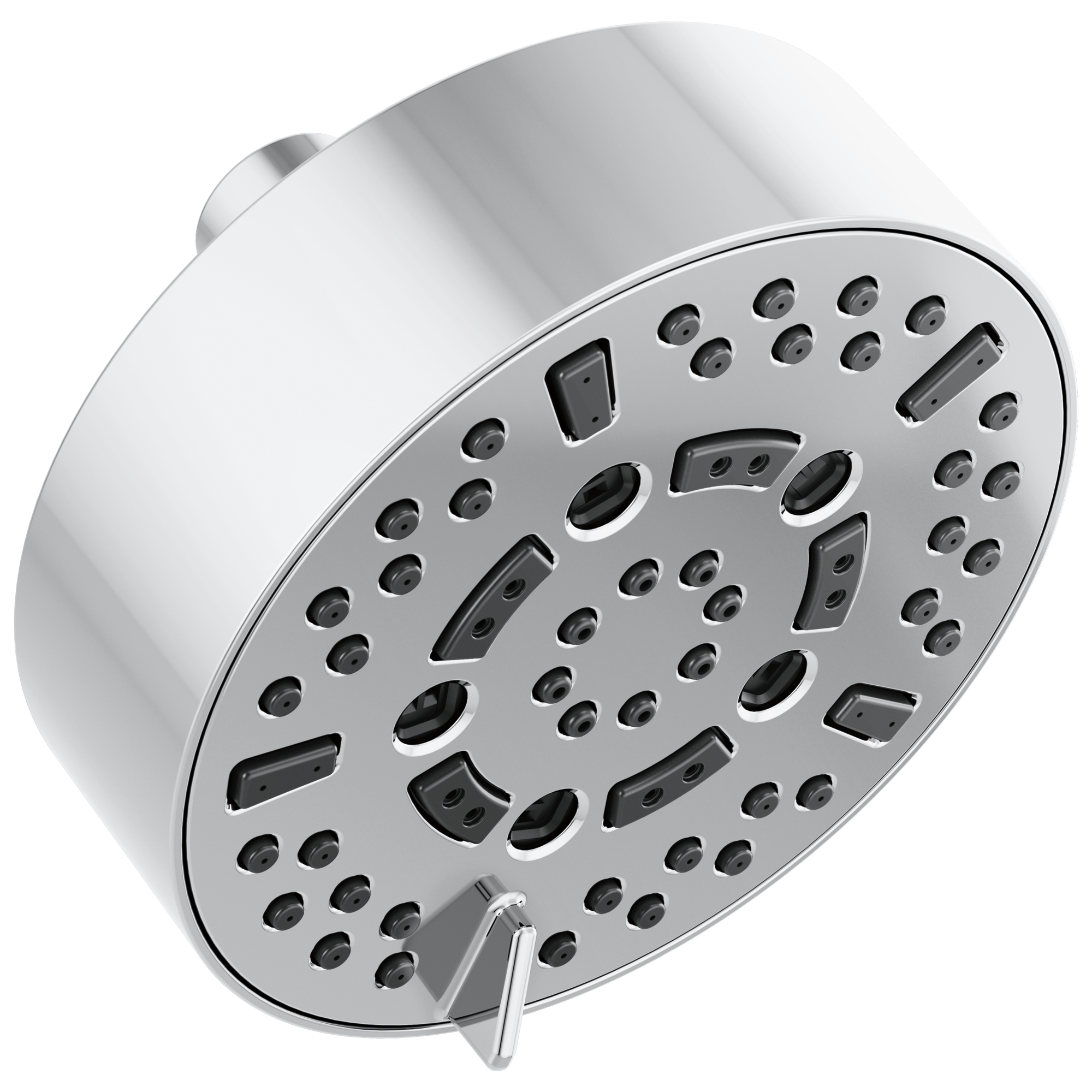 chrome shower head