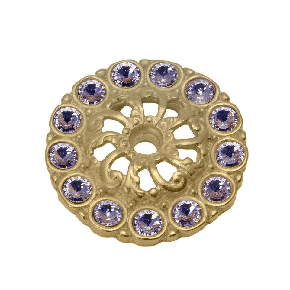 Carpe Diem Caché II Medium Back Plate - Decorated with Swarovski Crystals