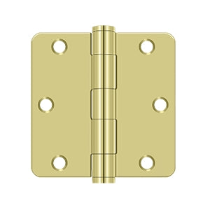 Deltana 3-1/2" x 3-1/2" x 1/4" Radius Hinge, HD