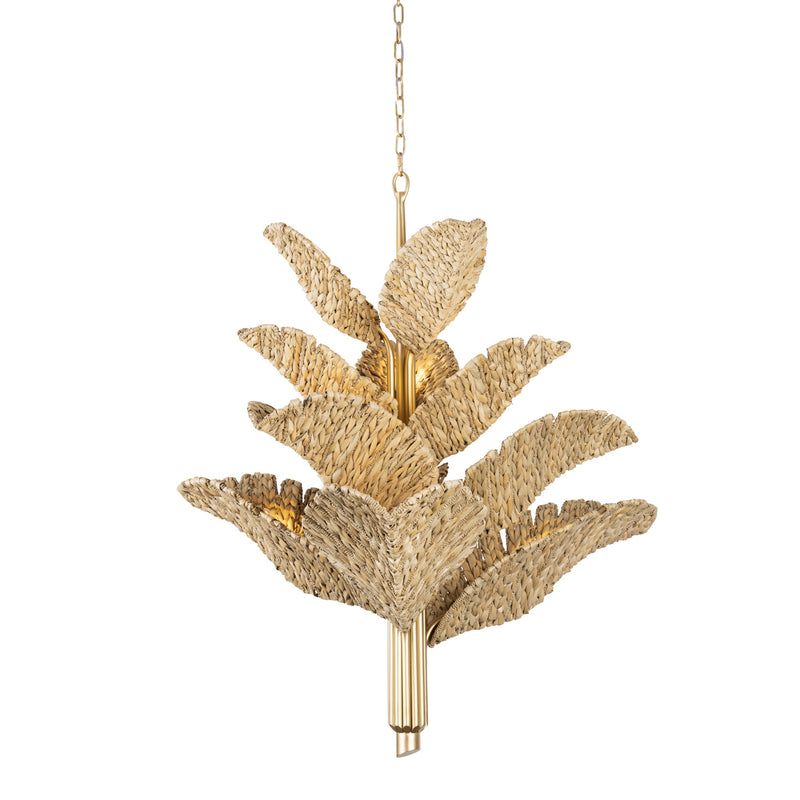 Varaluz Banana Leaf 12-Light Chandelier