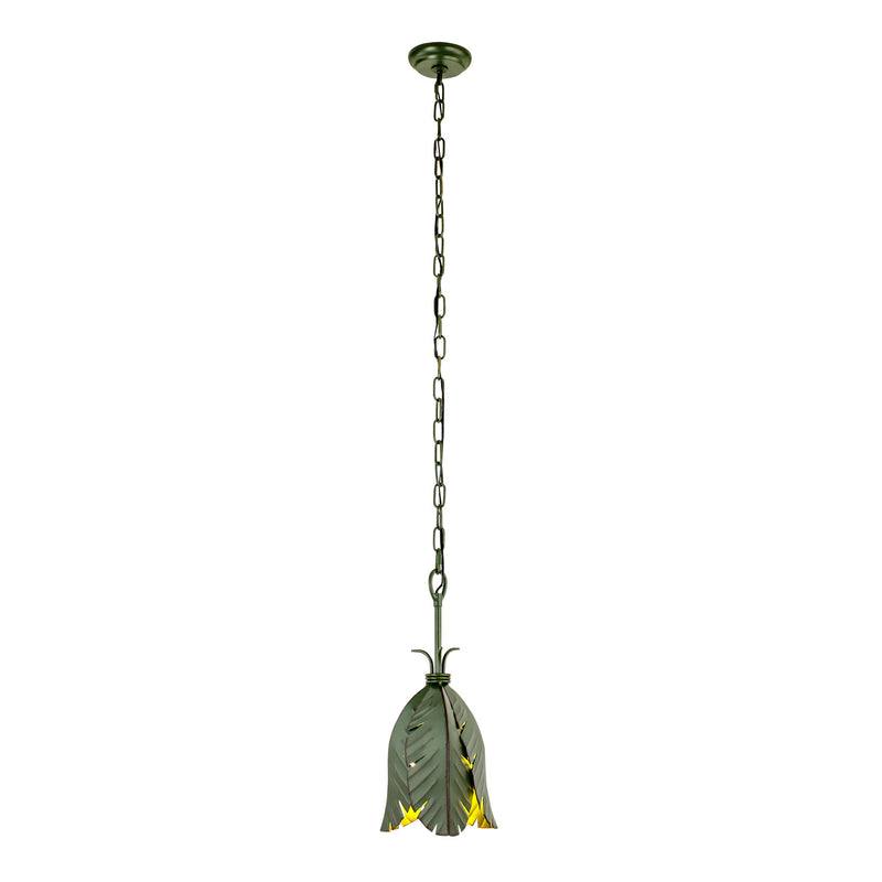 banana leaf pendant light