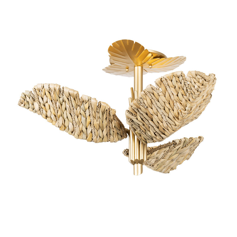 banana leaf wall mount light