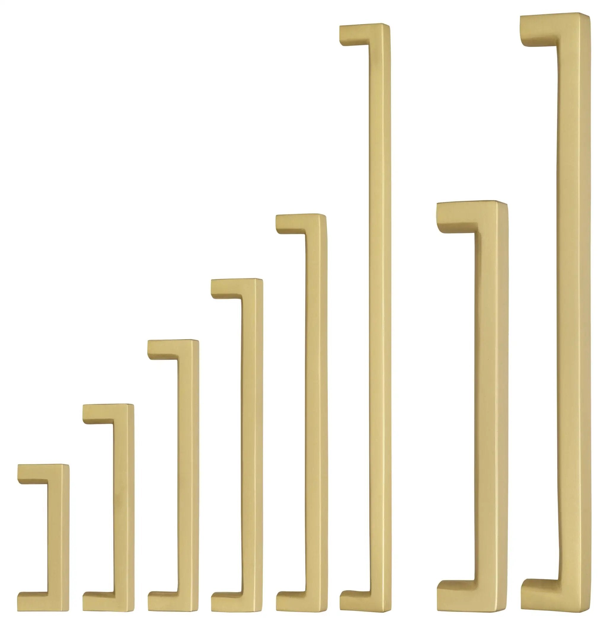 Omnia Ultima IV Solid Brass Modern Cabinet and Appliance/Door Pull by Omnia