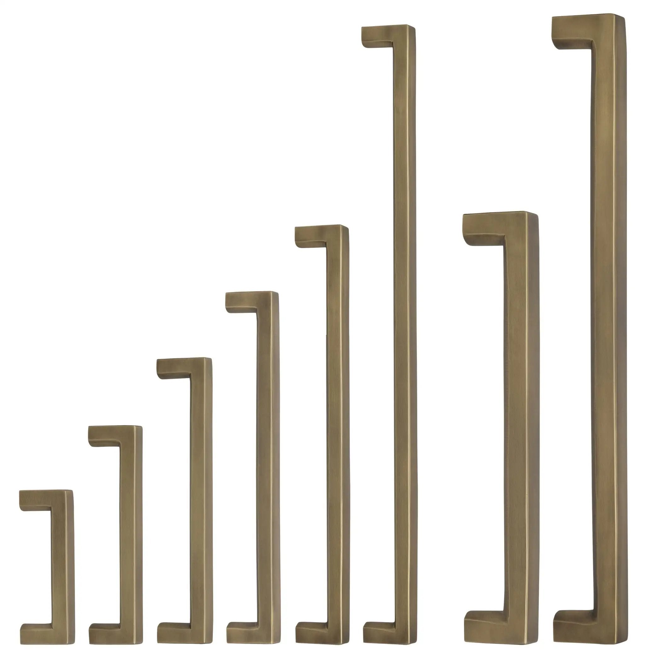 Omnia Ultima IV Solid Brass Modern Cabinet and Appliance/Door Pull by Omnia