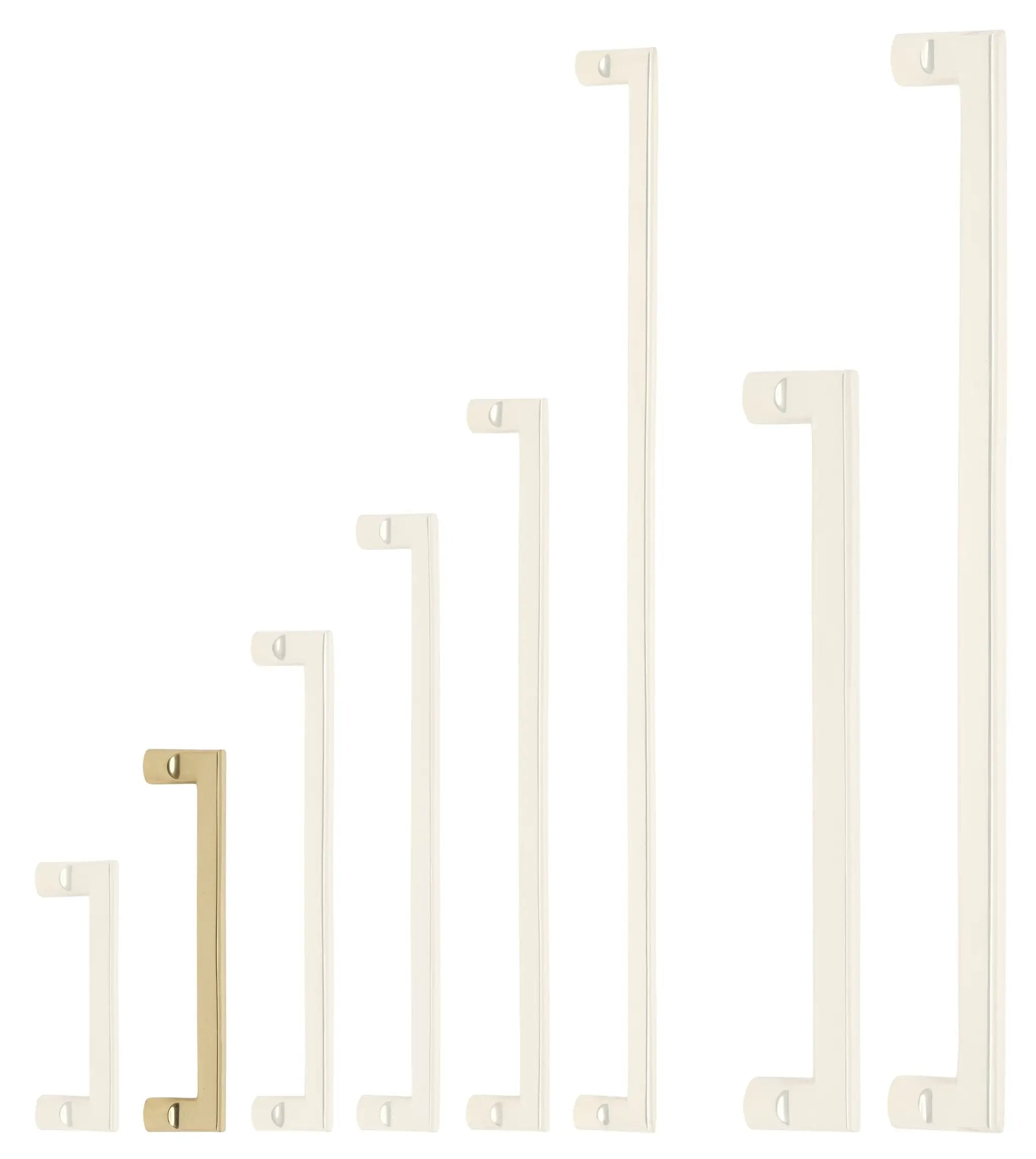 Omnia Ultima IV Solid Brass Modern Cabinet and Appliance/Door Pull by Omnia