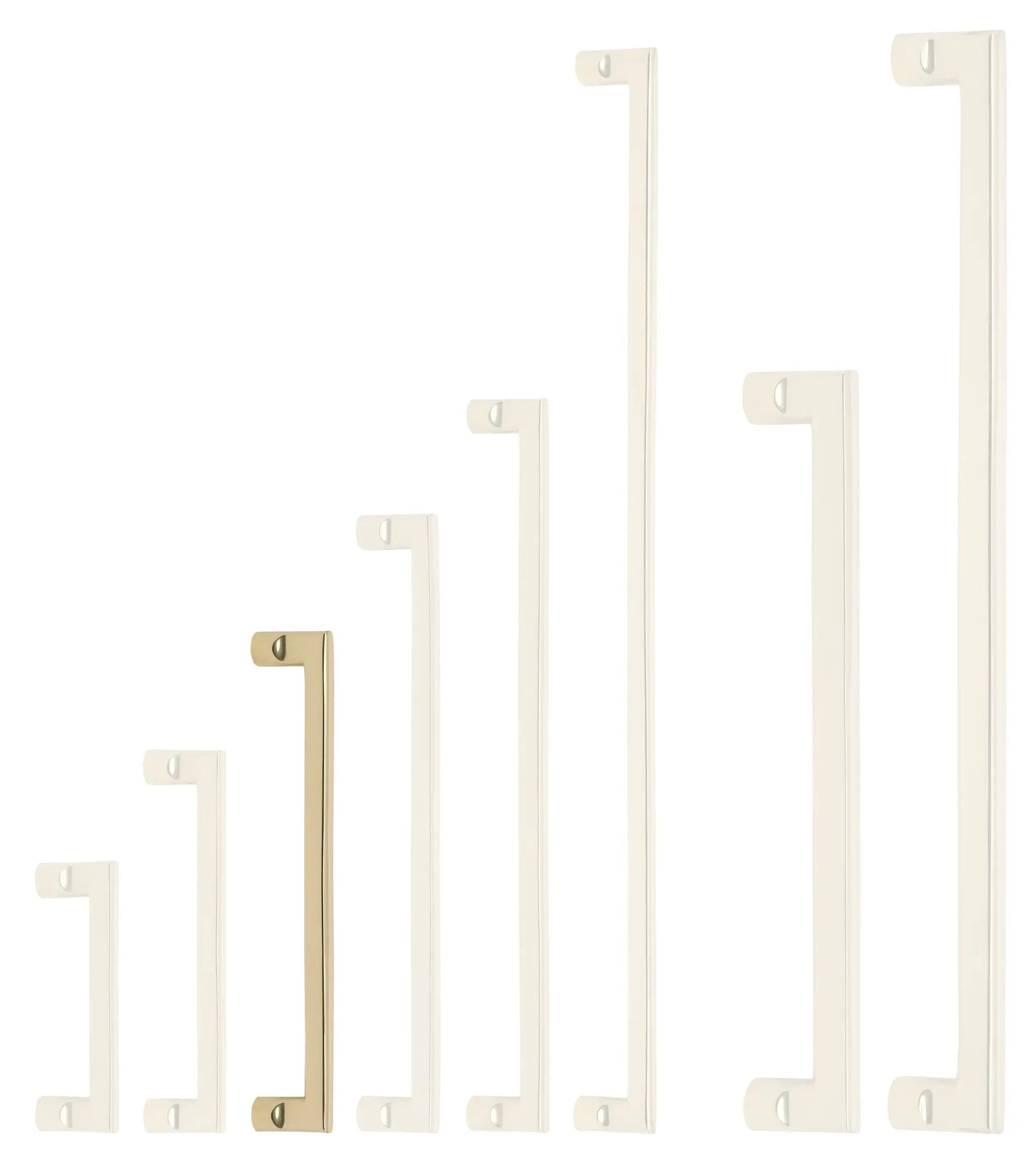 Omnia Ultima IV Solid Brass Modern Cabinet and Appliance/Door Pull by Omnia