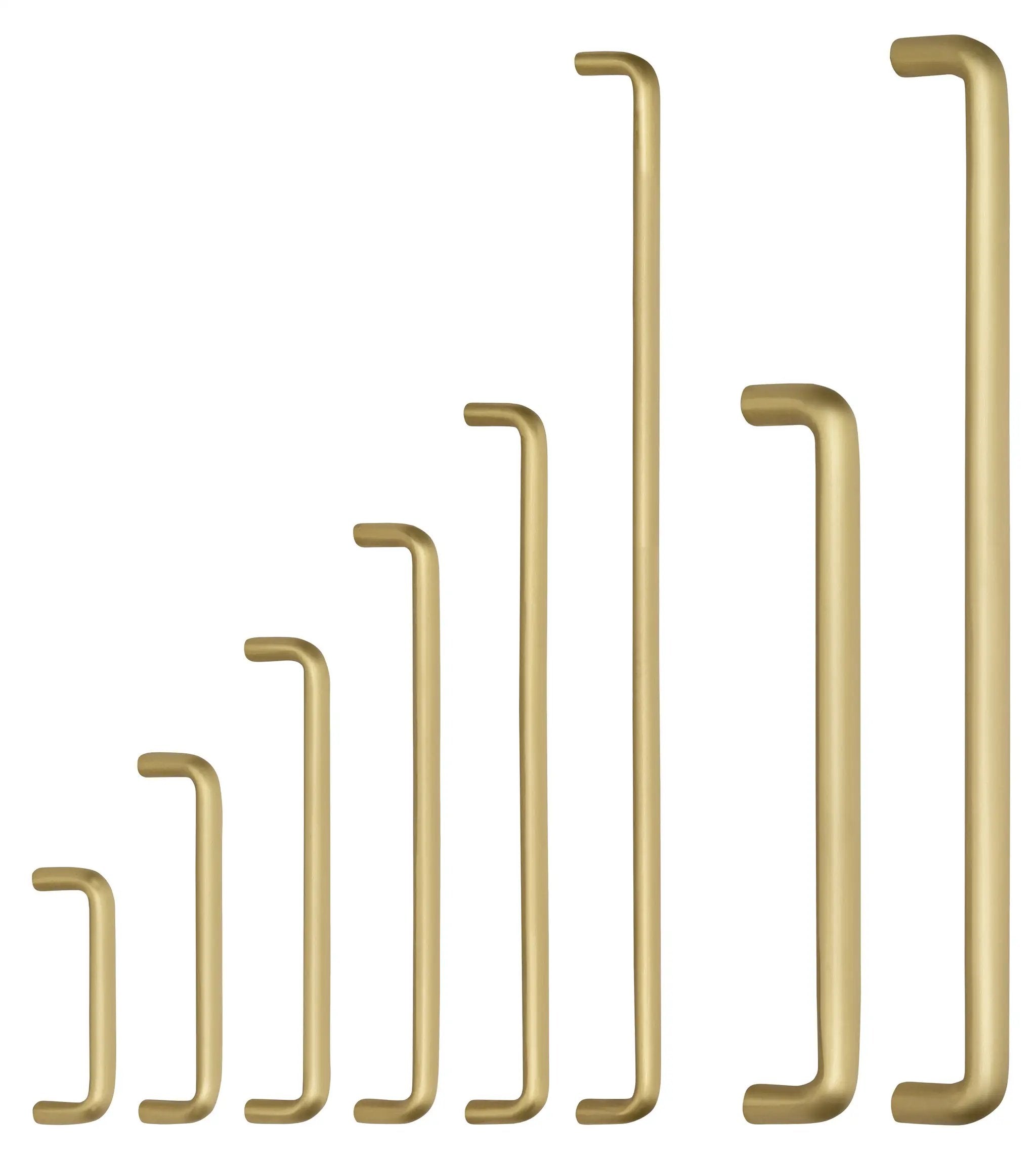 Omnia Ultima IV Solid Brass Modern Cabinet and Appliance/Door Pull by Omnia