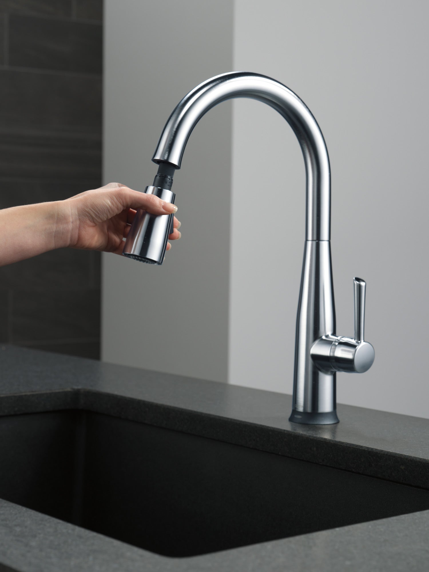 arctic stainless kitchen faucet