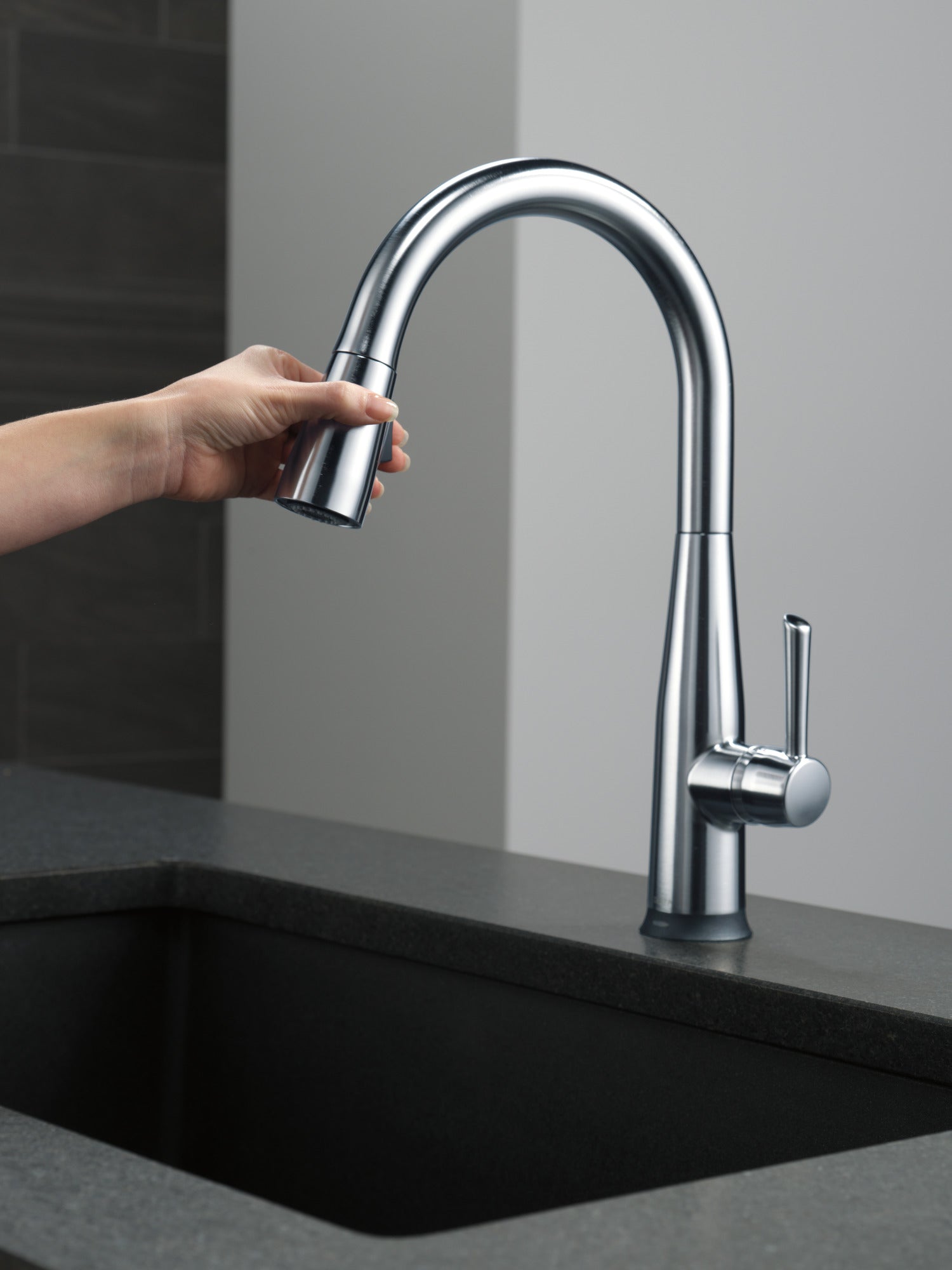 arctic stainless kitchen faucet