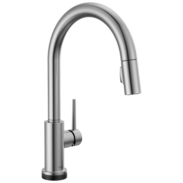 Delta Trinsic Voice IQ Kitchen Faucet with Touch 2.0 Technology with Touchless Technology
