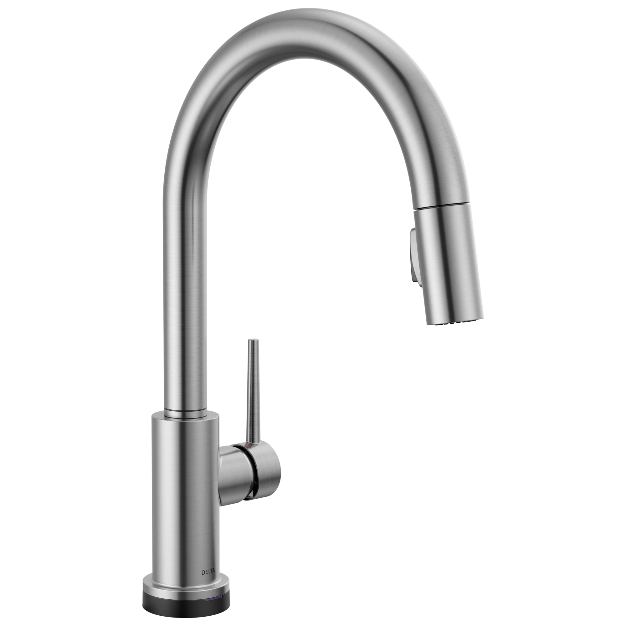 Delta Trinsic Voice IQ Single-Handle Pull-Down Kitchen Faucet with Touch 2.0 Technology