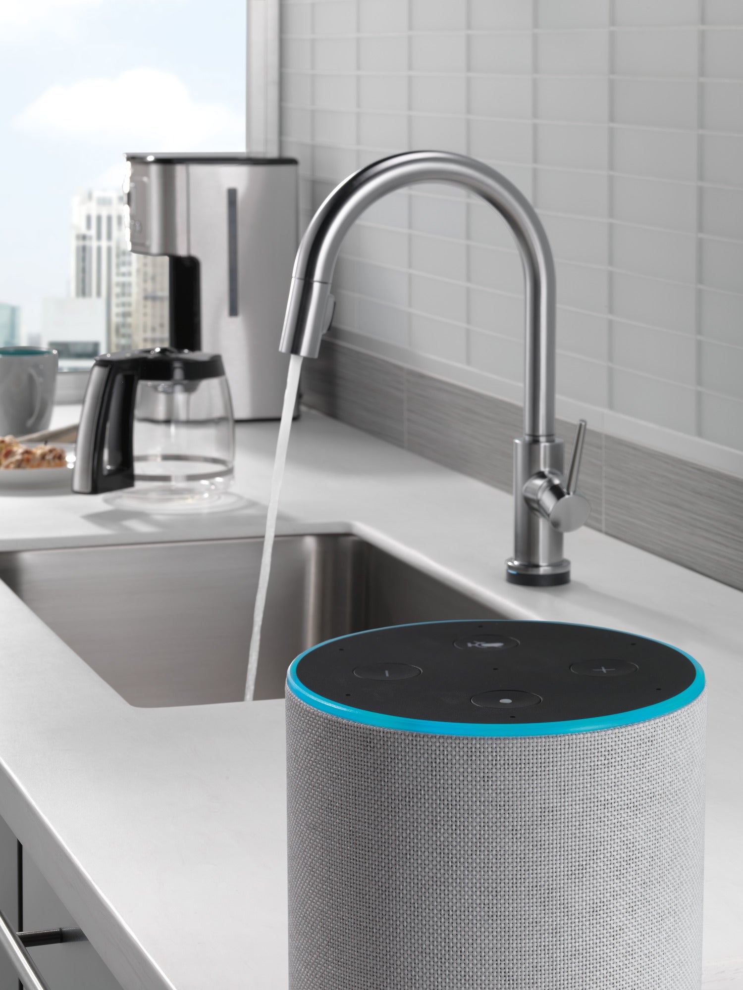 arctic stainless kitchen faucet