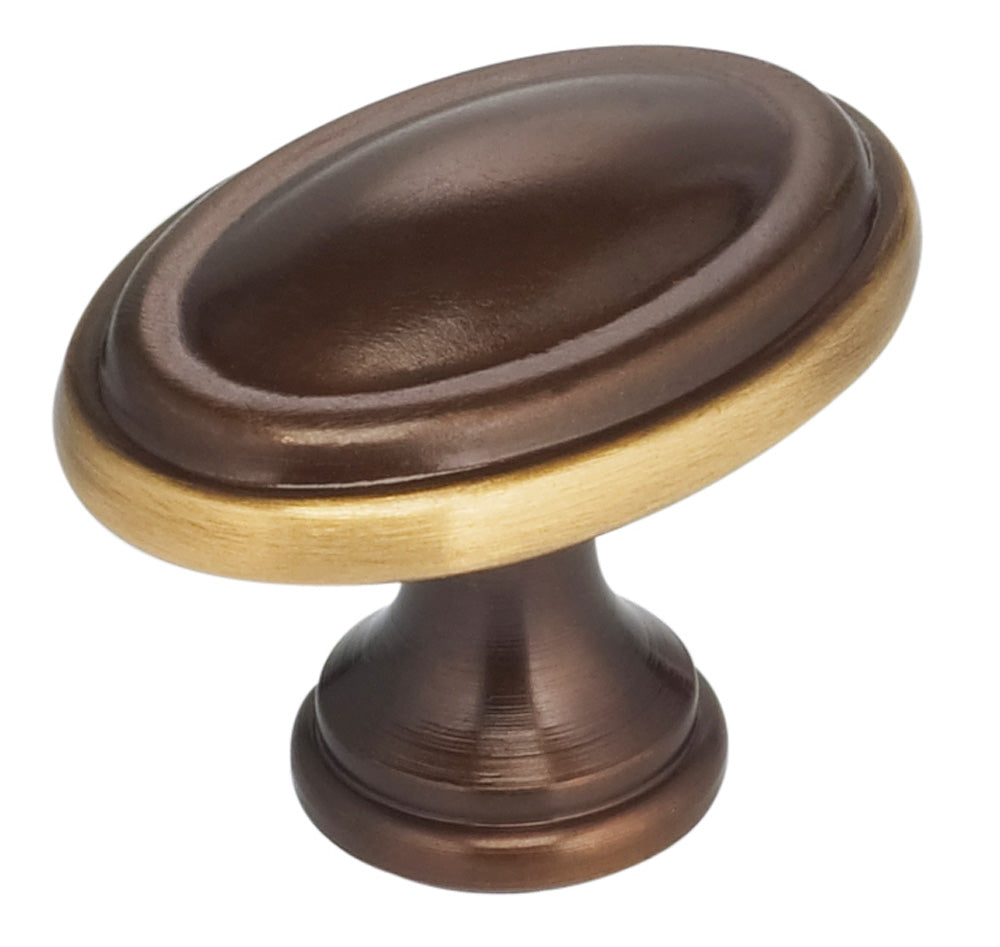 Omnia Ultima Knobs Solid Brass Traditional Privacy Bolt Set with Oval Turnpiece
