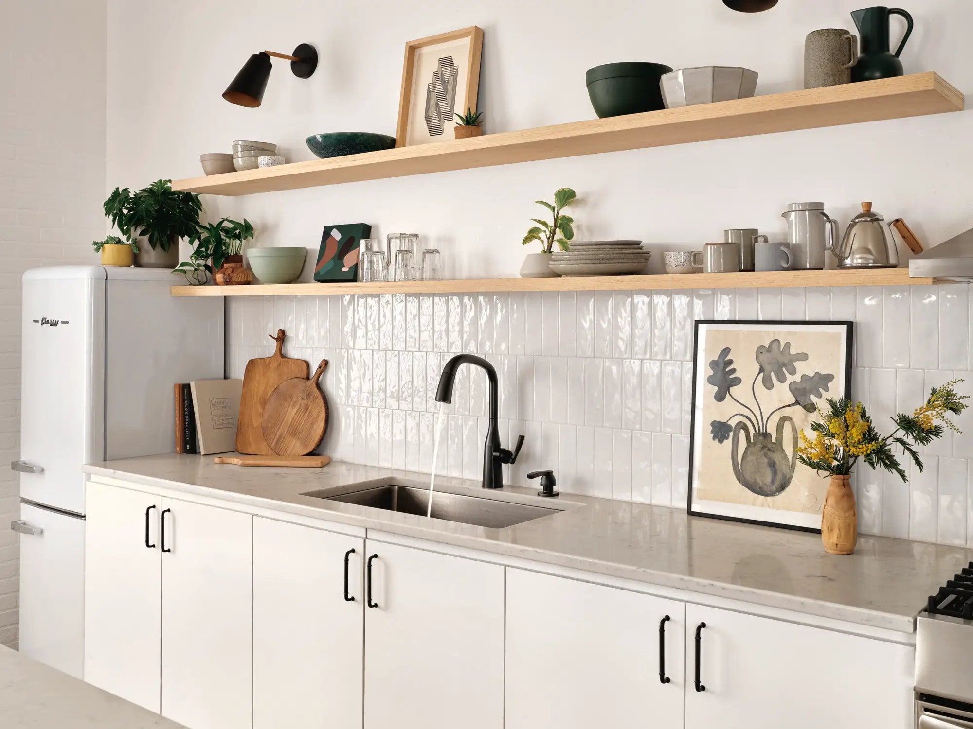 matte black kitchen faucet