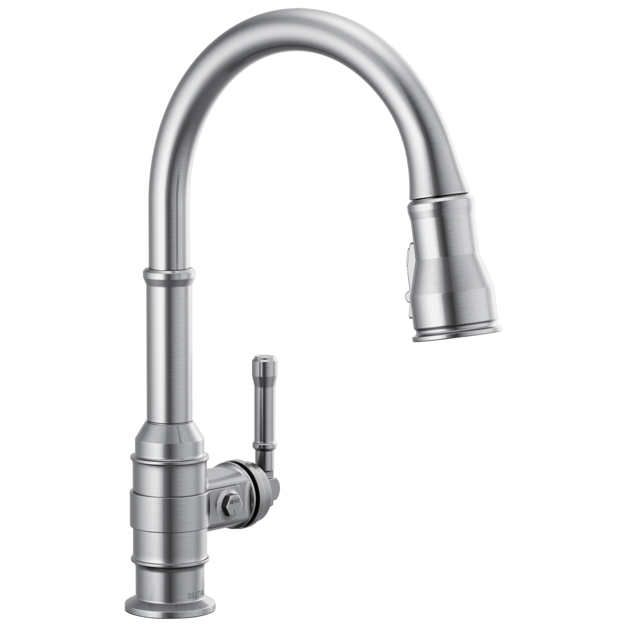 Delta Broderick Single Handle Pull-Down Kitchen Faucet by Delta