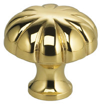 Omnia Legacy Solid Brass Classic Cabinet Knob