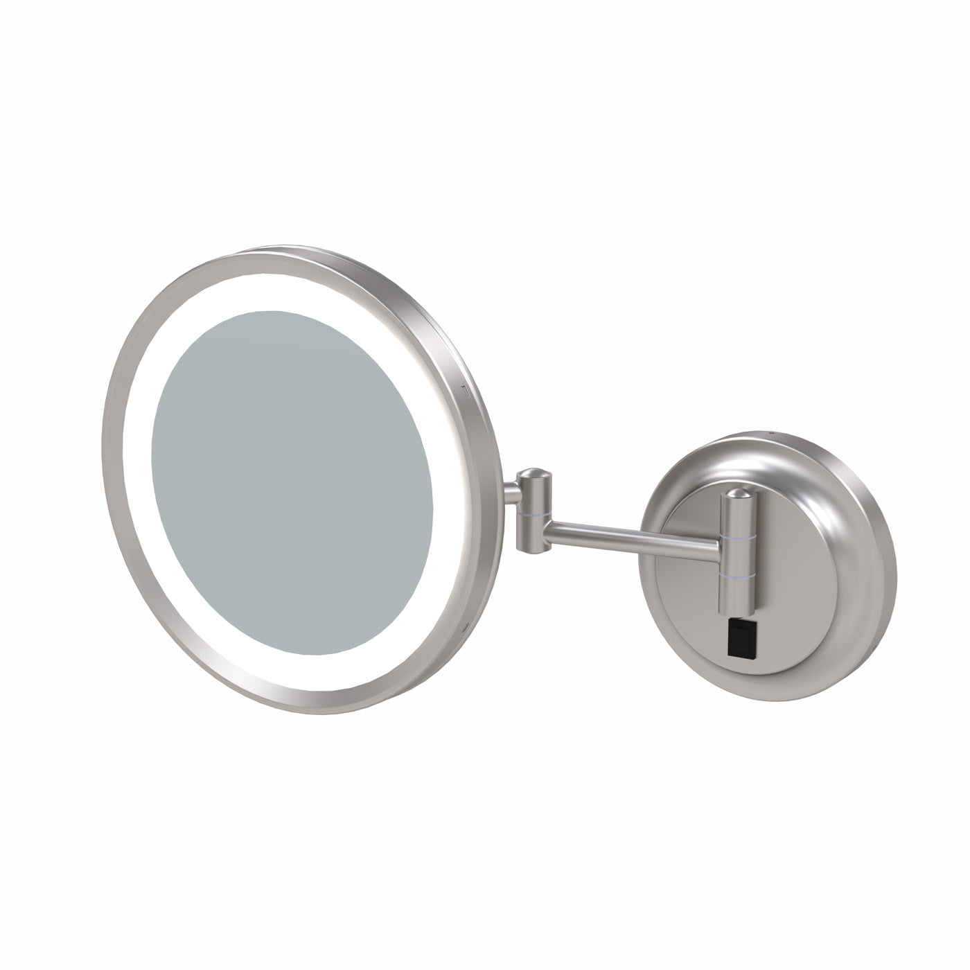 Aptations Kimball and Young Single-Sided LED Round Arm Wall Mirror - Hardwired