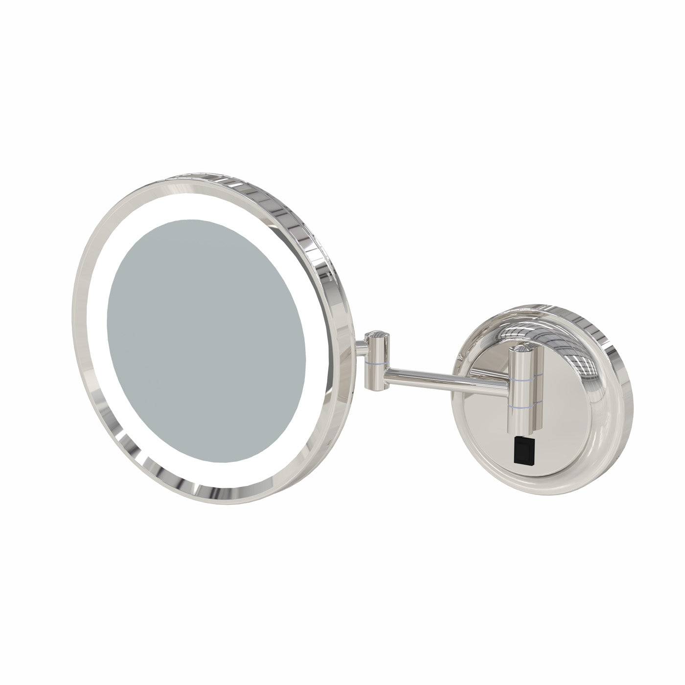 Aptations Kimball and Young Single-Sided LED Round Arm Wall Mirror - Hardwired