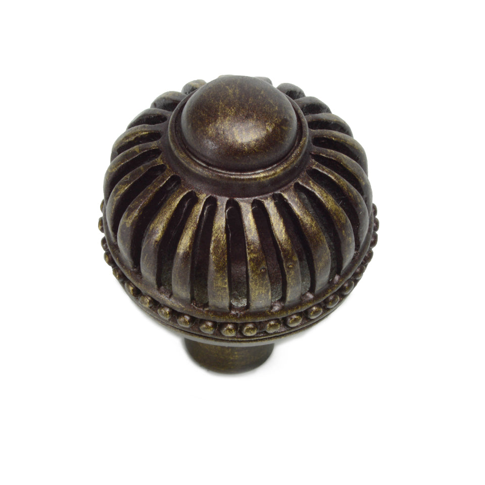 antique brass cabinet knob