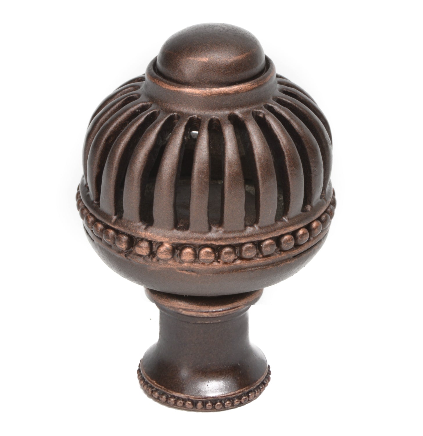 Carpe Diem Cricket Cage Large Round Knob with Flared Foot