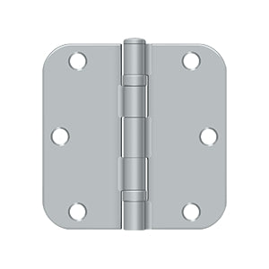 Deltana 3-1/2" x 3-1/2" x 5/8" Radius Hinge, Ball Bearing