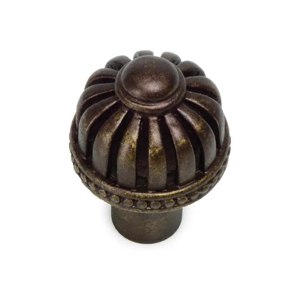 antique brass cabinet knob