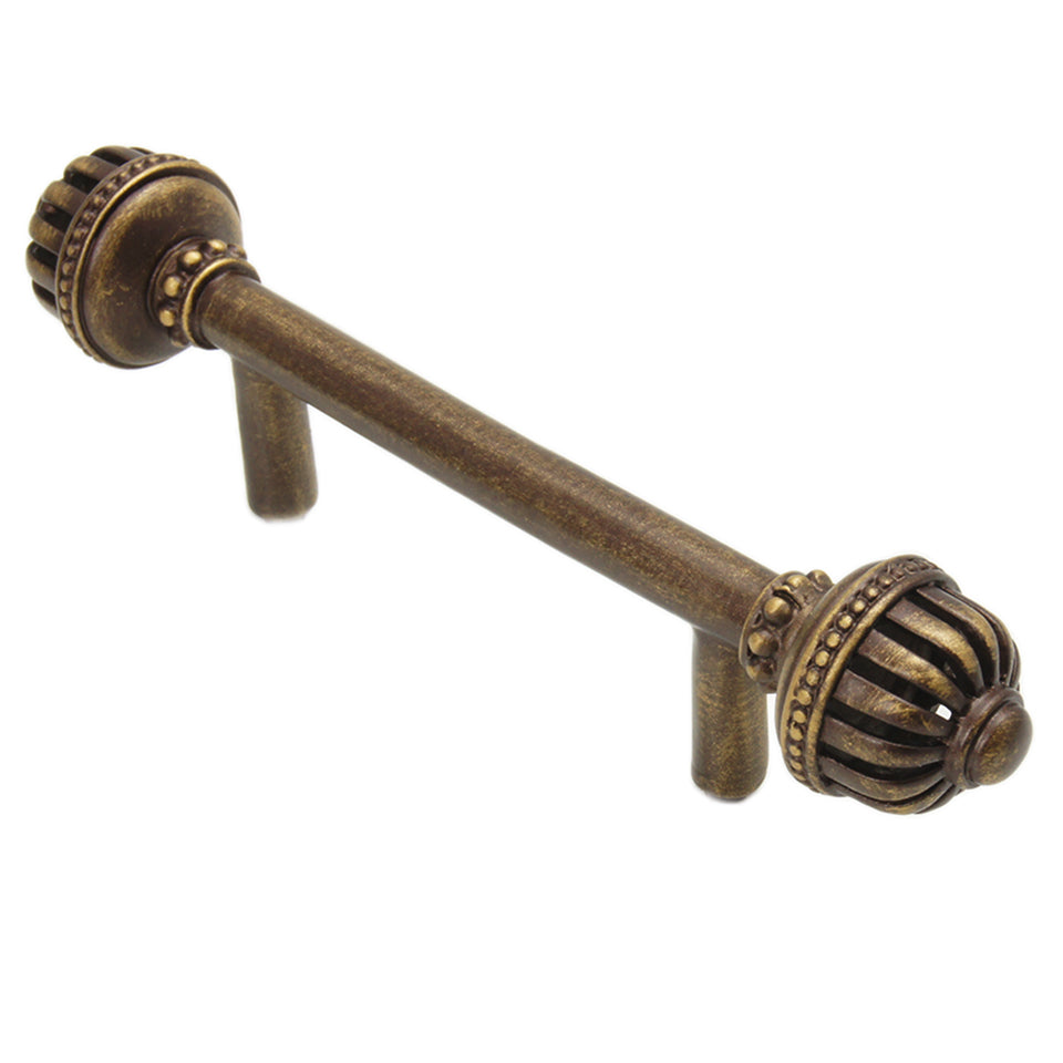 antique brass cabinet pull