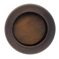 Omnia Prodigy- Glass Solid Brass Modern Cup Pull