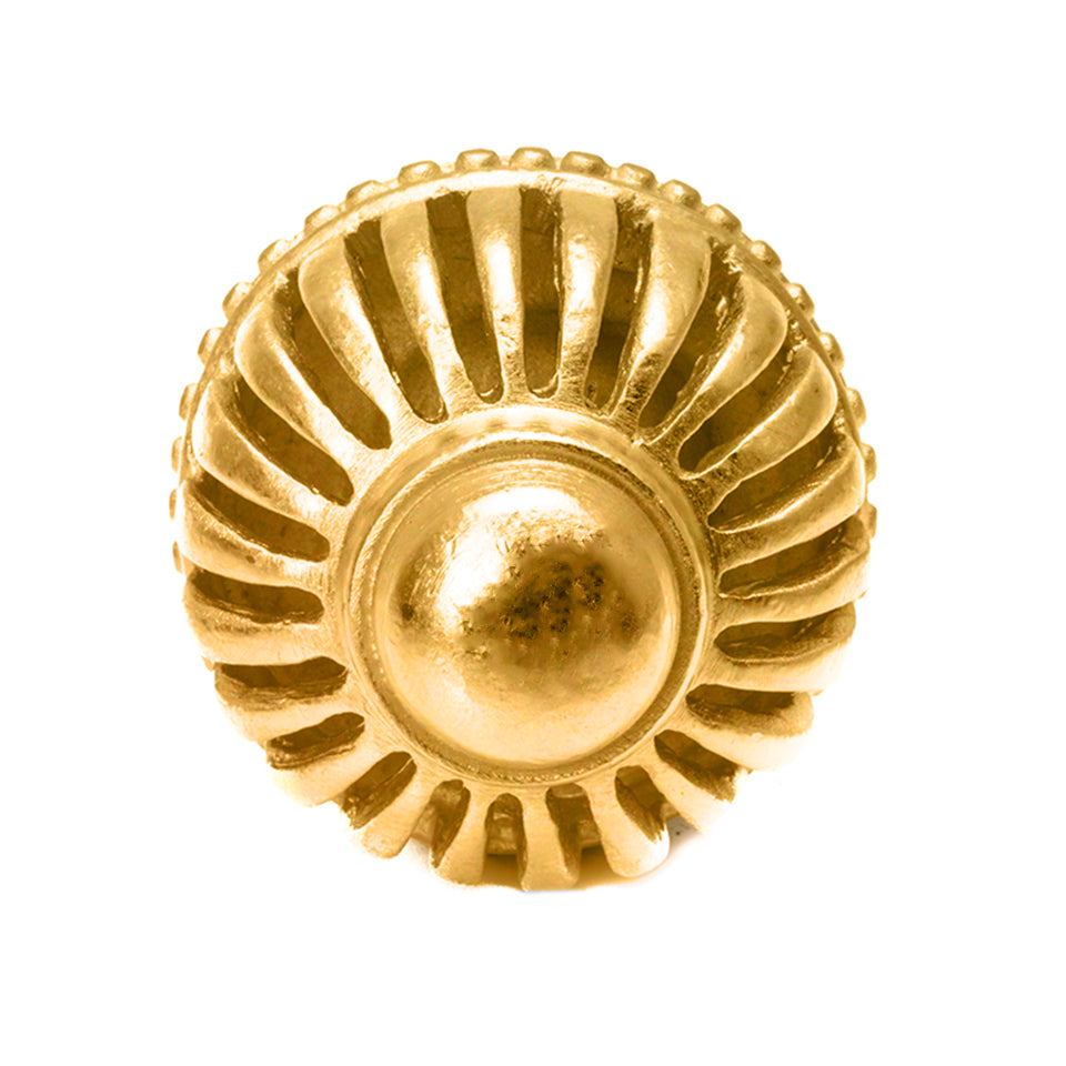gilded mercury cabinet knob