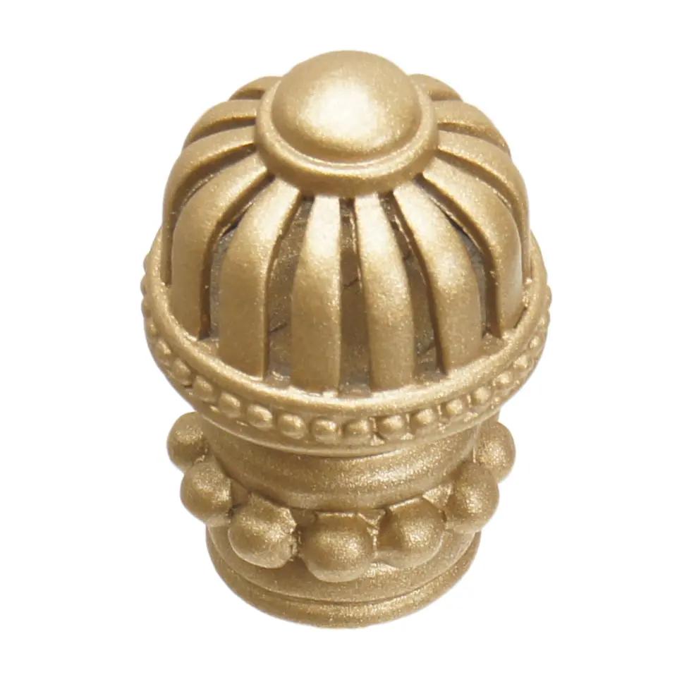 Carpe Diem Cricket Cage Medium Round Knob with Beaded Base by Carpe Diem