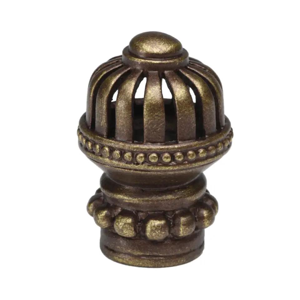 Carpe Diem Cricket Cage Medium Round Knob with Beaded Base by Carpe Diem