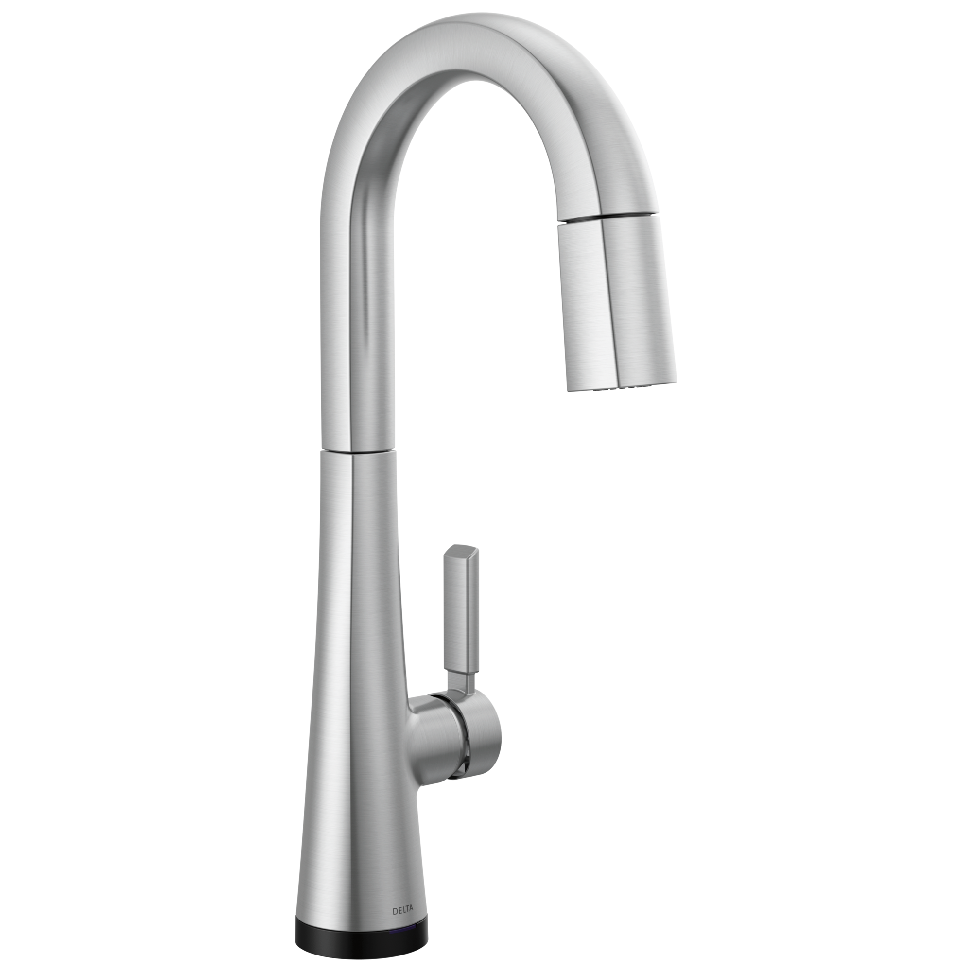 Delta Monrovia Single Handle Pull-Down Bar/Prep Faucet with Touch 2.0 Technology