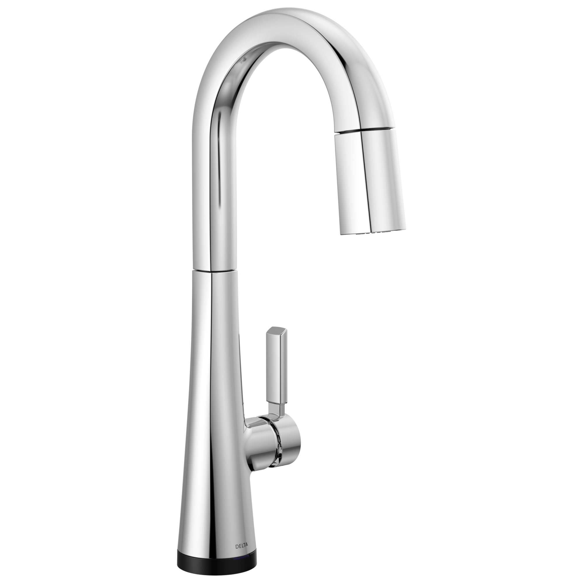 Delta Monrovia Single Handle Pull-Down Bar/Prep Faucet with Touch 2.0 Technology