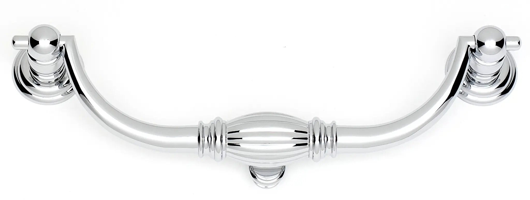 polished chrome pull