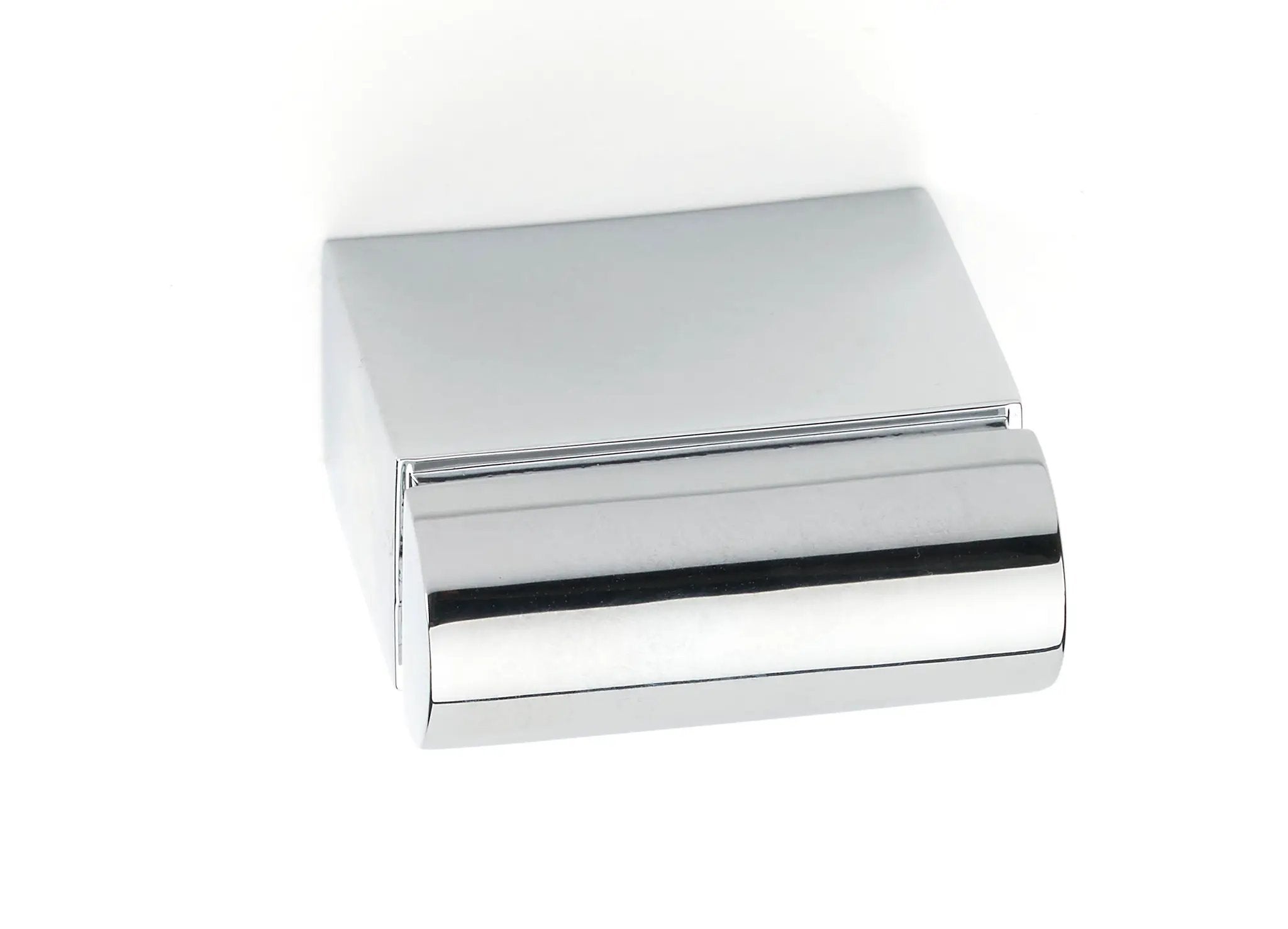 polished chrome knob