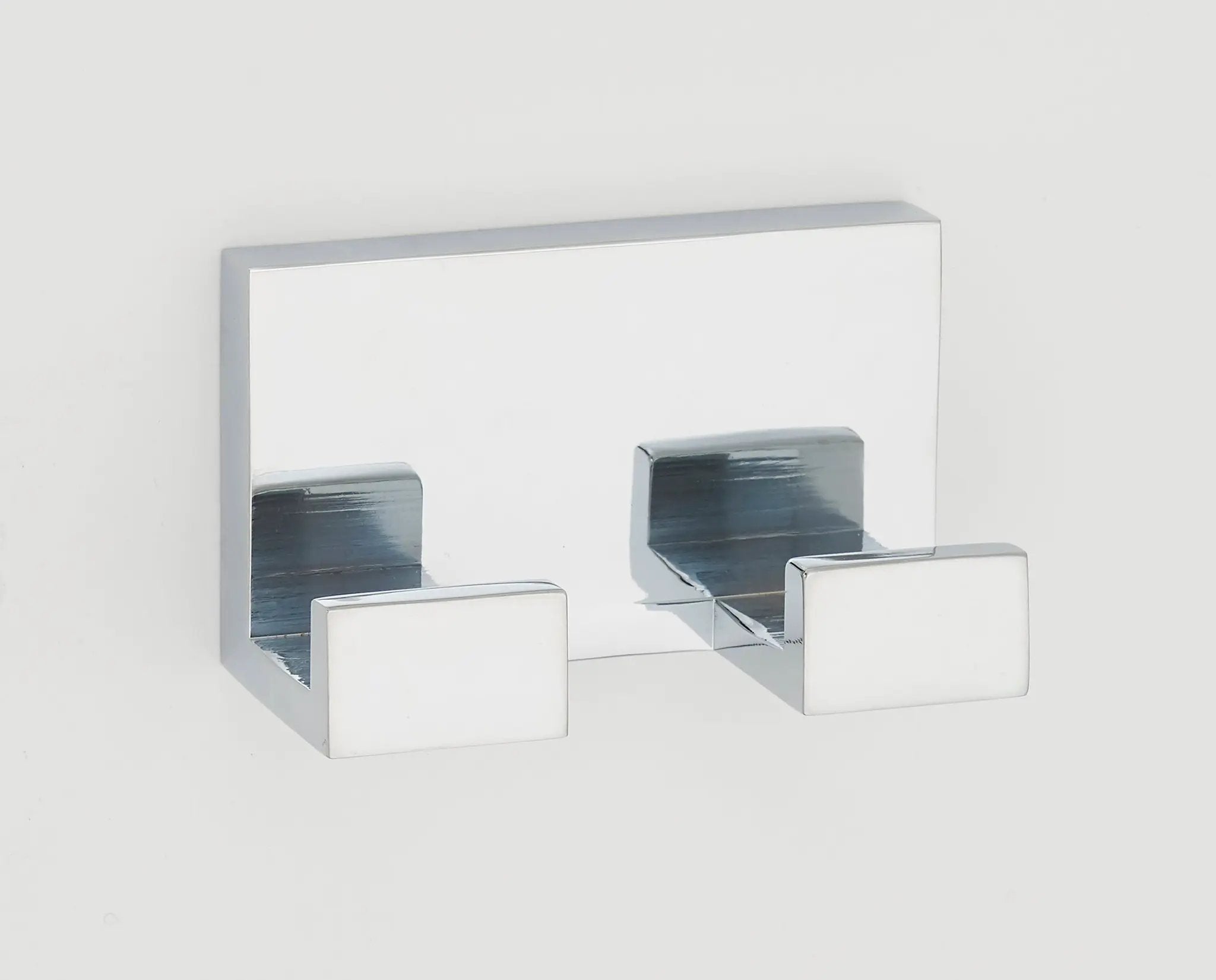 polished chrome robe hook