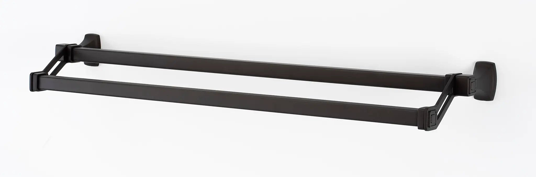 Alno Cube Bath 25" Double Towel Bar by Alno