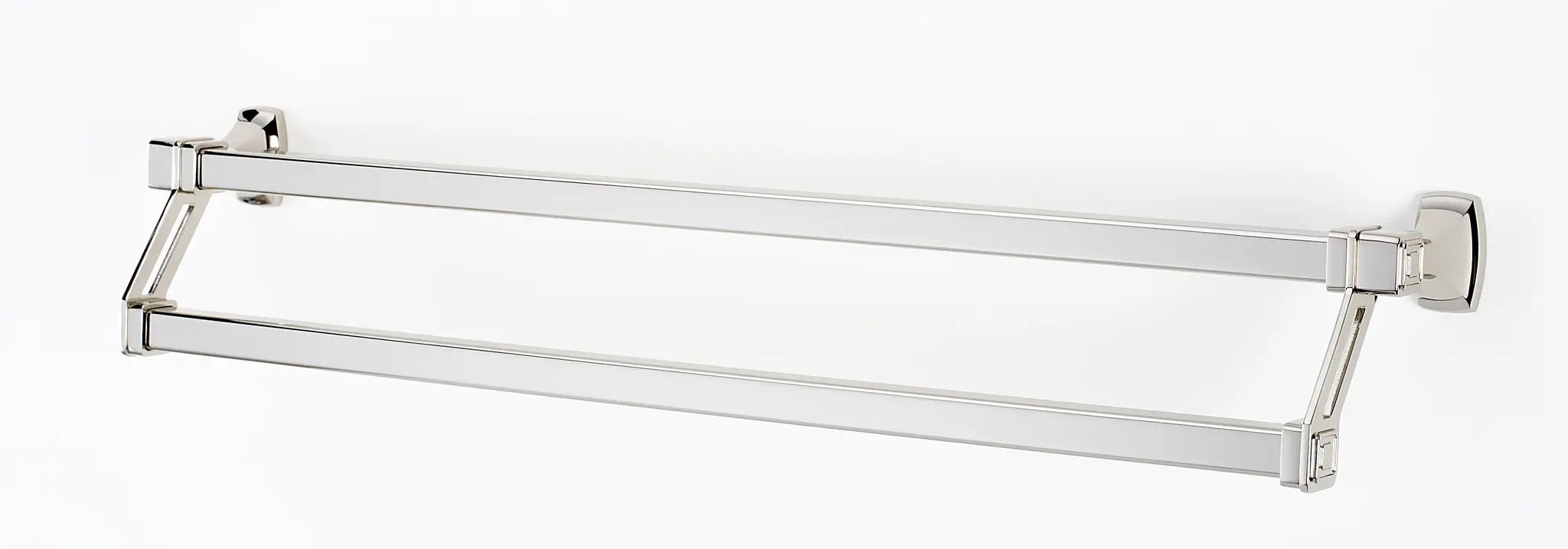 Alno Cube Bath 25" Double Towel Bar by Alno