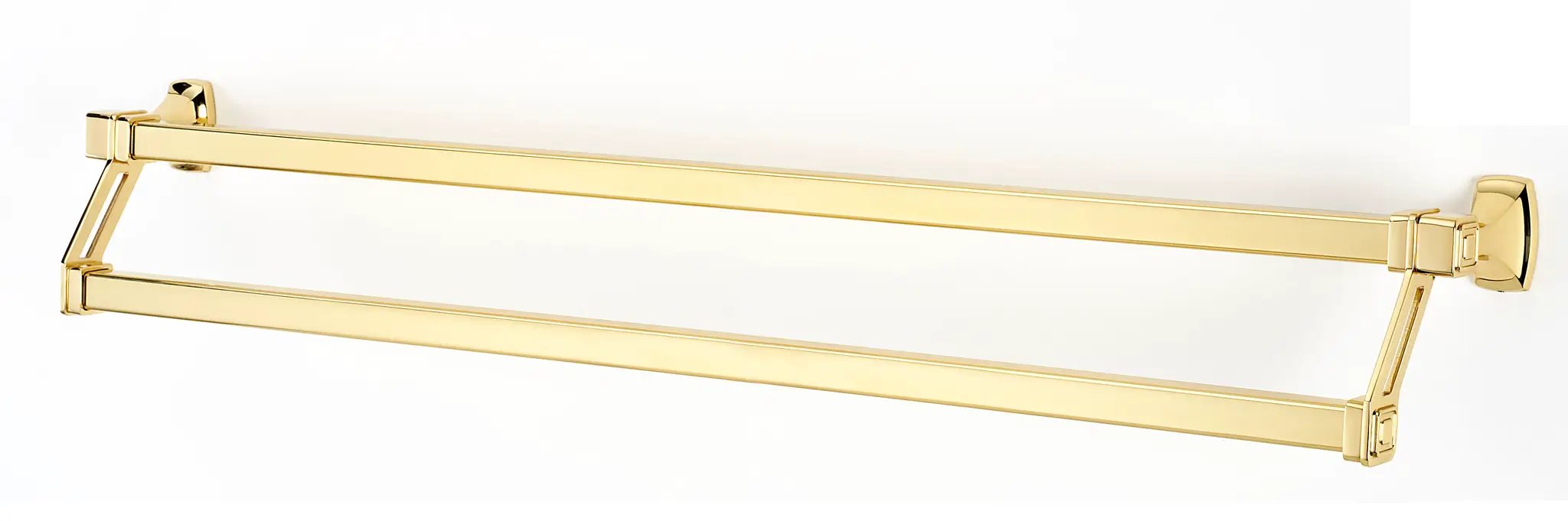 Alno Cube Bath 31" Double Towel Bar by Alno