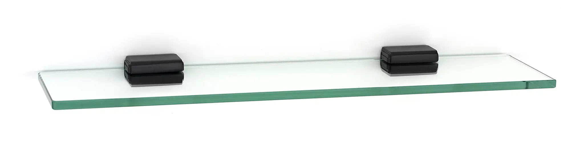 Alno Cube Bath 18" Glass Shelf w/Brackets by Alno