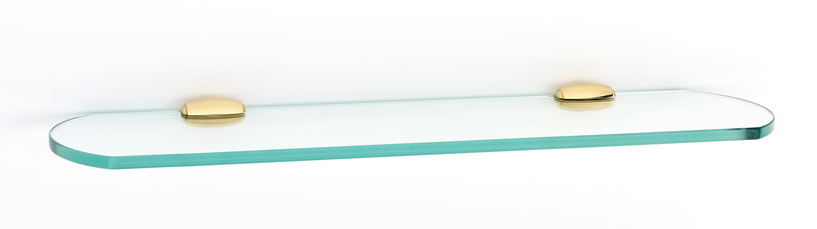Alno Royale Bath 18" Glass Shelf w/Brackets